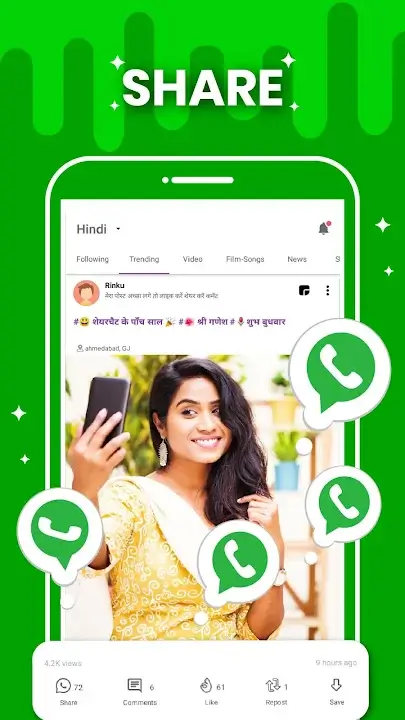 ShareChat MOD APK GETMODSAPK