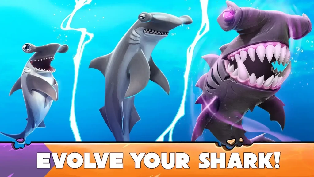 Hungry Shark Evolution MOD APK GETMODSAPK