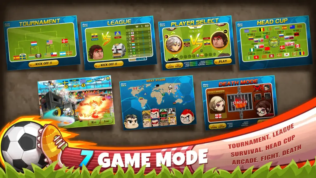GETMODSAPK Head Soccer MOD APK